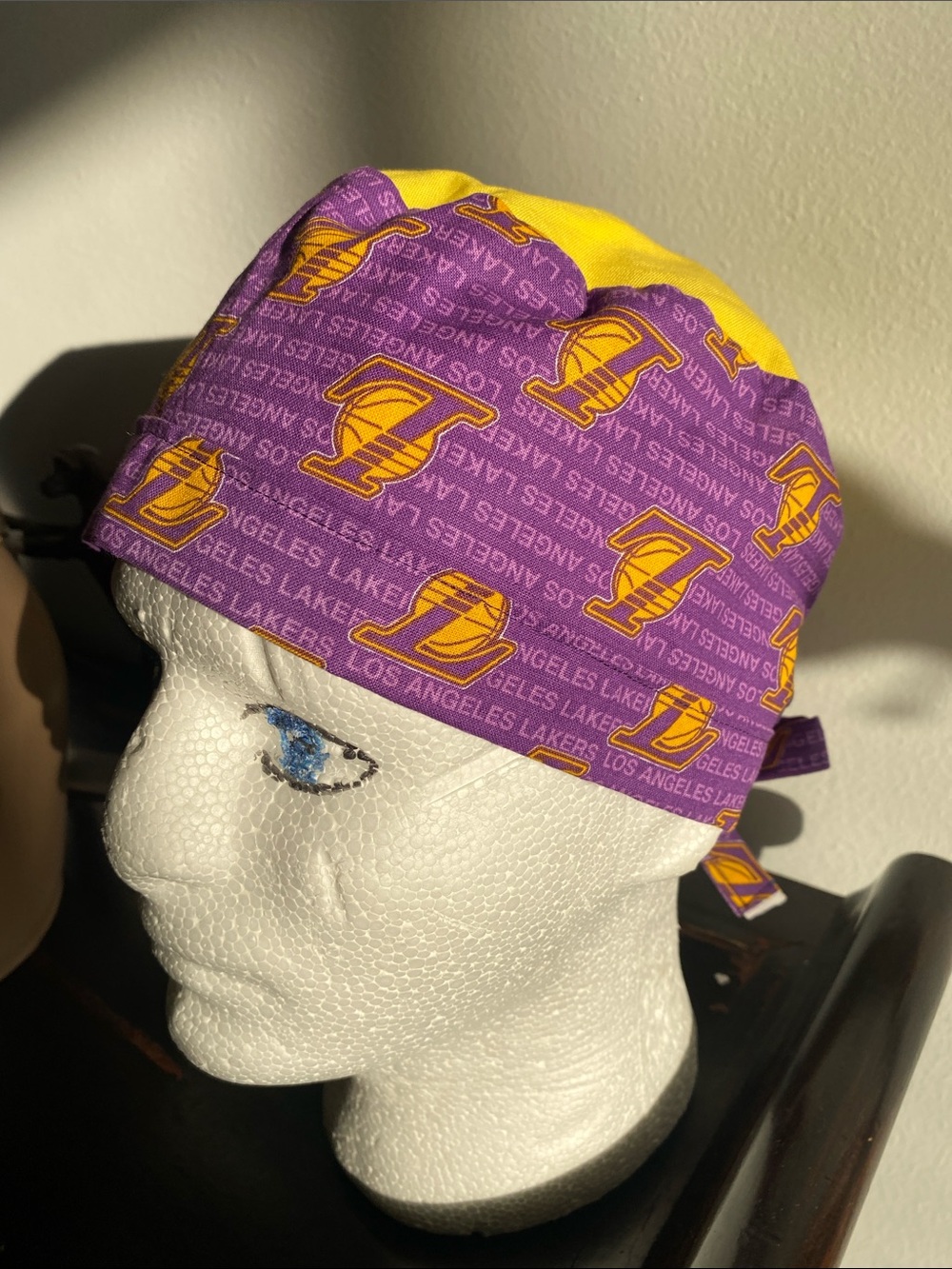 Los Angeles Lakers scrub cap